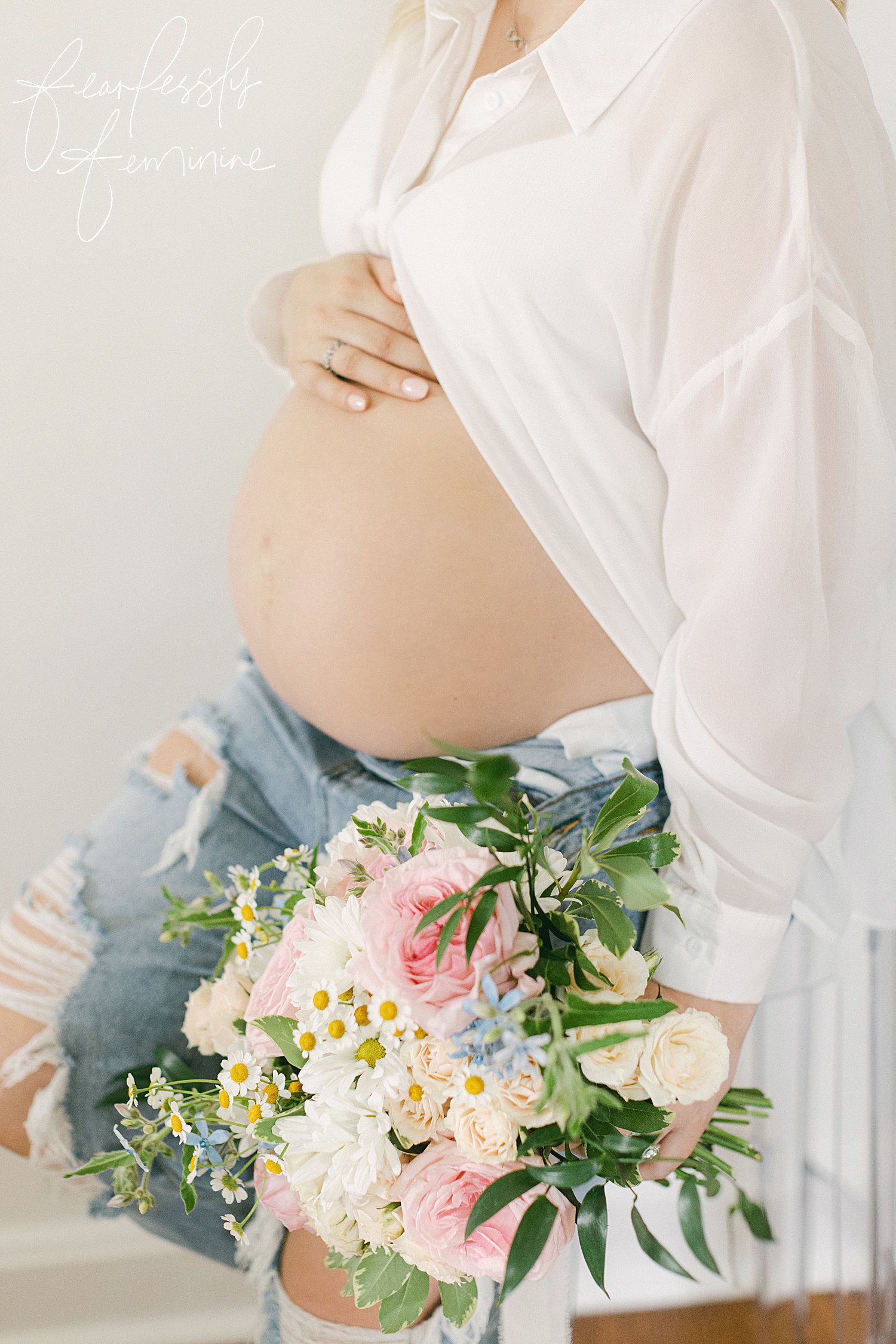 Miss E Evansville Indiana Maternity Boudoir Photographer Fearlessly